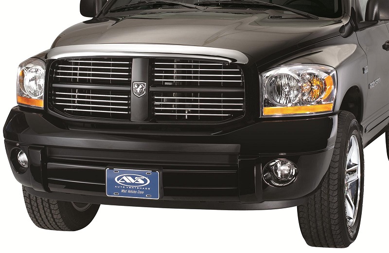 AVS Chrome Hood Deflector 06-09 Dodge Ram - Click Image to Close